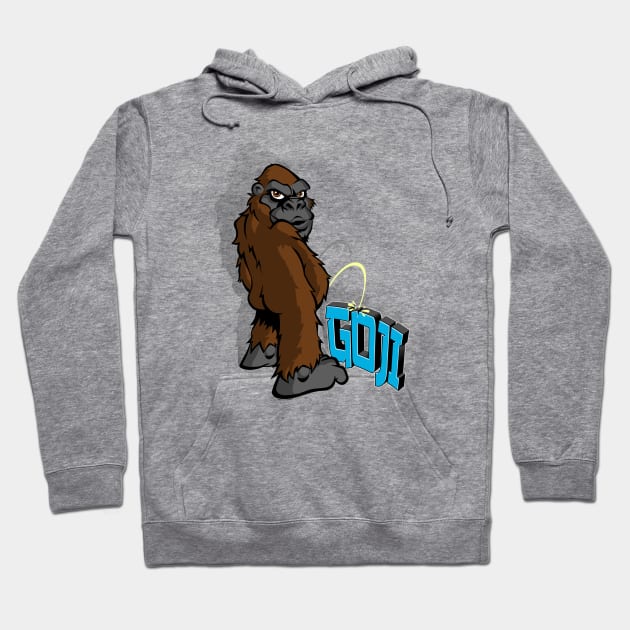 KONG PEES Hoodie by ROBZILLA